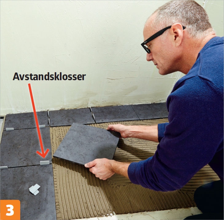 Legge fliser på bad