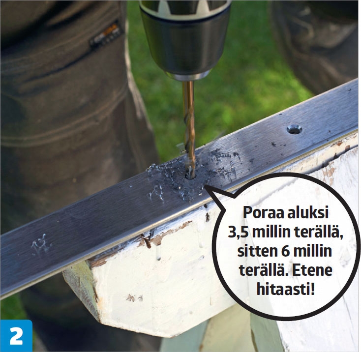 Tee itse lankkupöytä