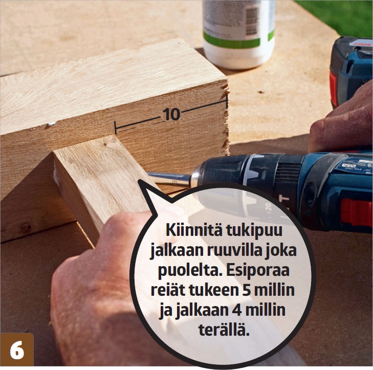 Tee itse lankkupöytä