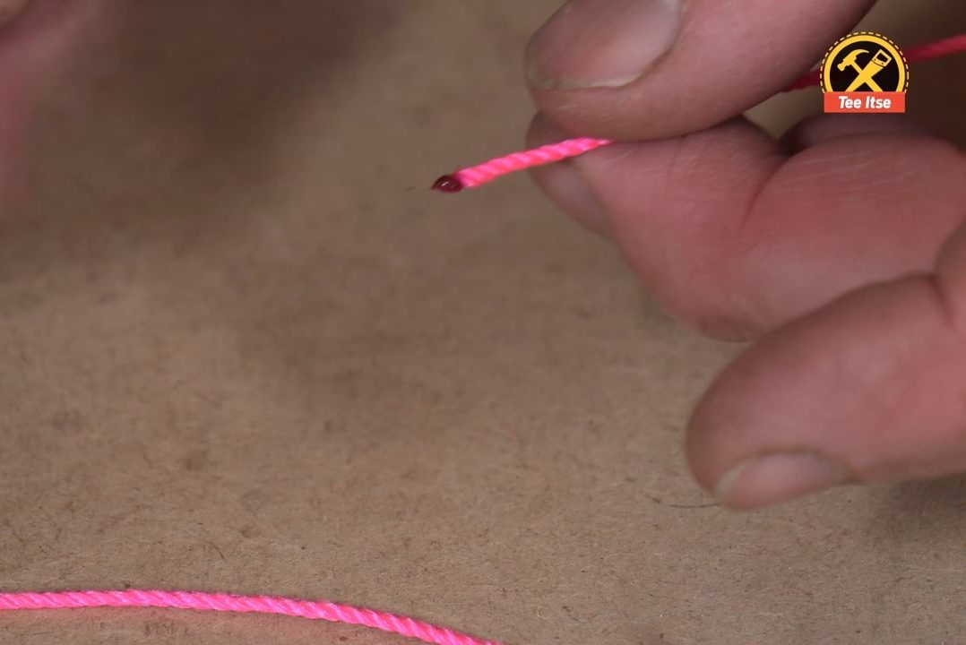 Kunnosta rispaantunut langanpää