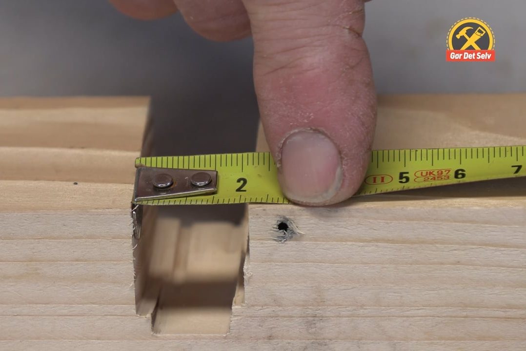 Brug målebåndets hage