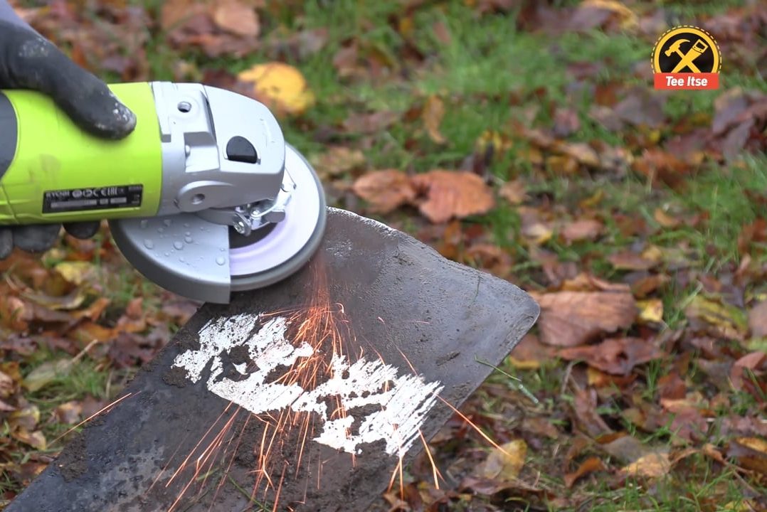 Teroita tylsynyt lapio