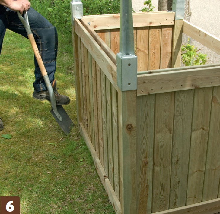 Skraldespandsskjuler diy