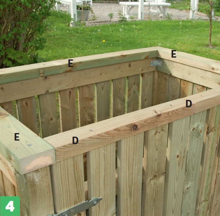 Skraldespandsskjuler diy