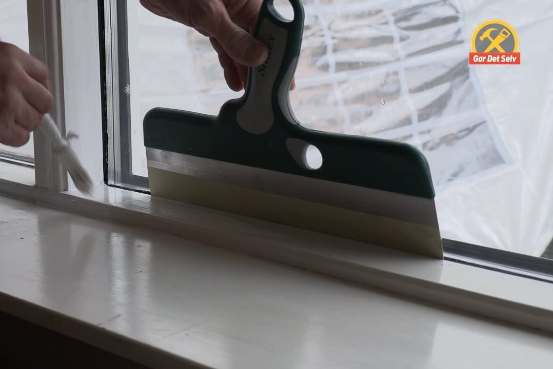 Brug spartlen til afdækning