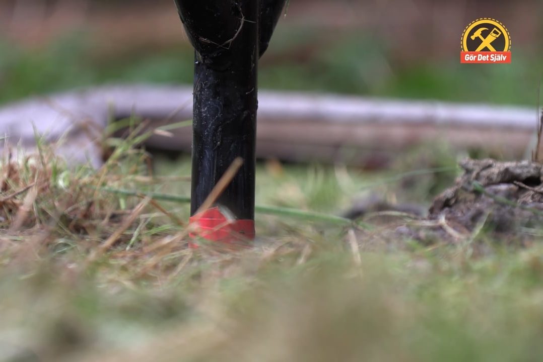 Enkelt djupstopp med tejp