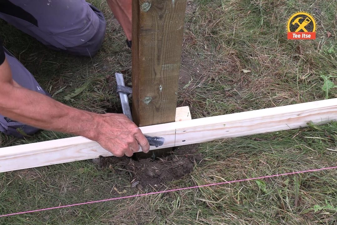 Tolpat samalle etäisyydelle