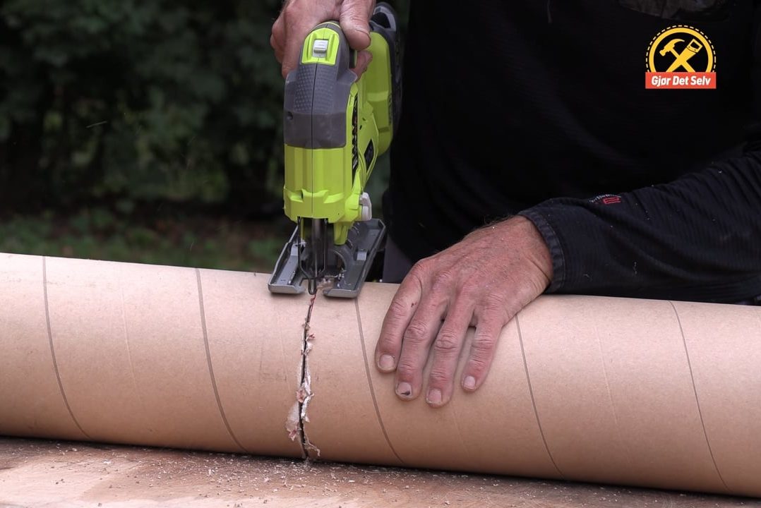 Helt rett snitt i runde emner