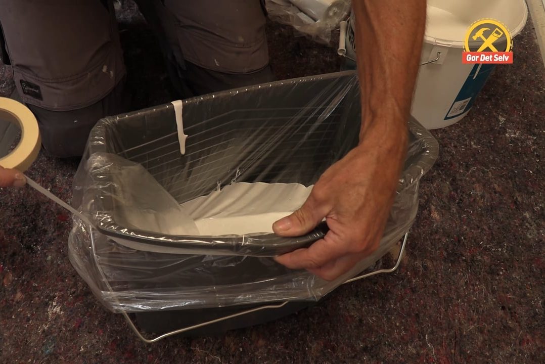 Nem rengøring af malerspanden