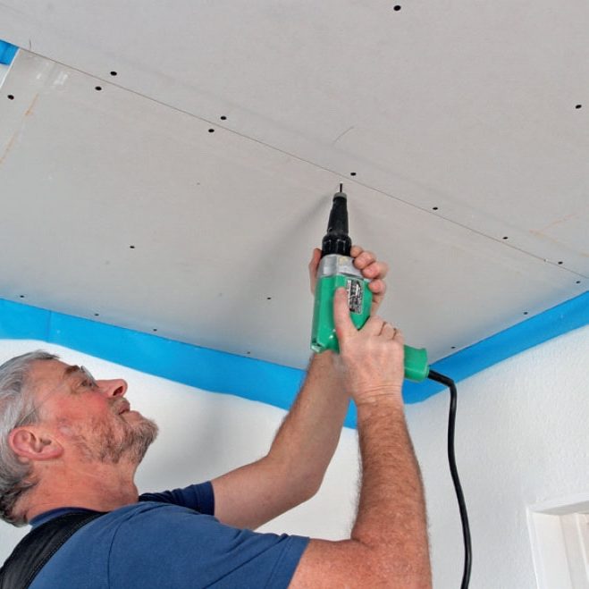 Kipsilevykatto: Aloita seuraava rivi