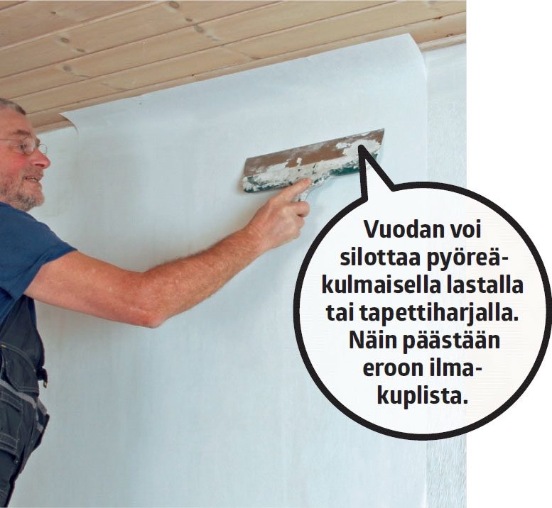 Näin poistat paperitapetin