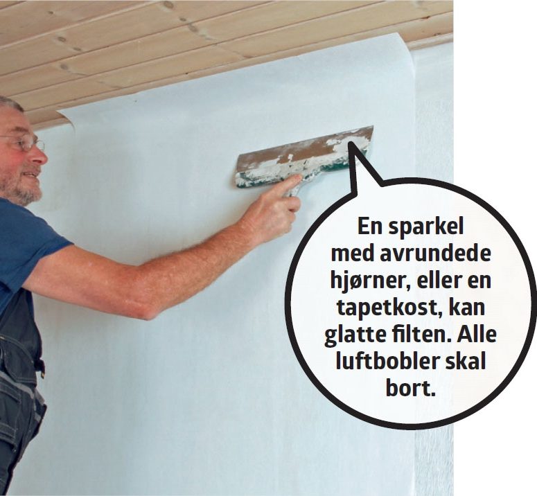 Slik blir du kvitt sagflistapetet