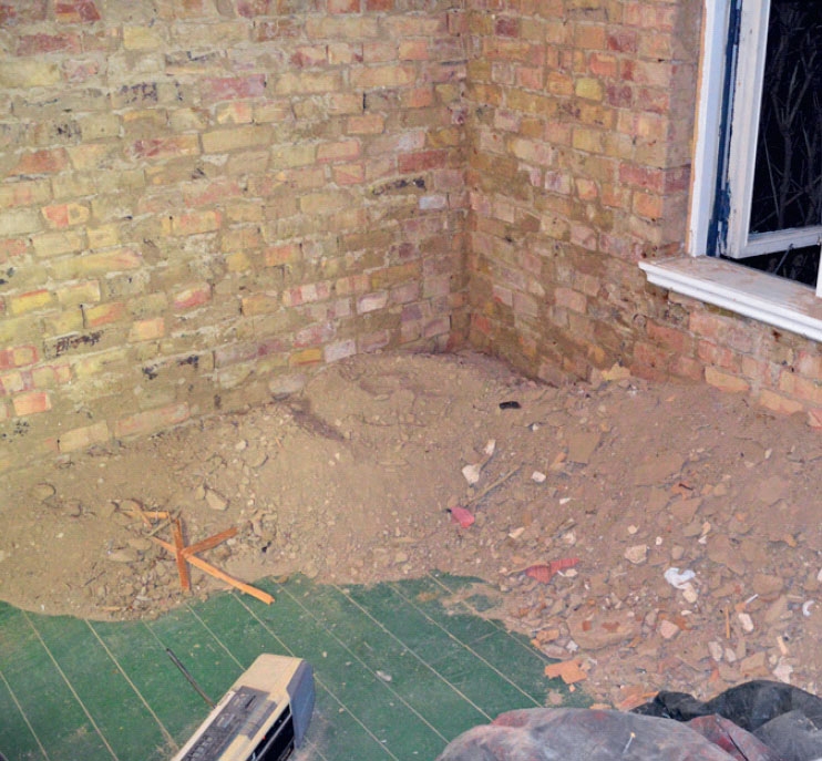 Porebetong isolering: Langt større arbeid er det å fjerne all løs puss