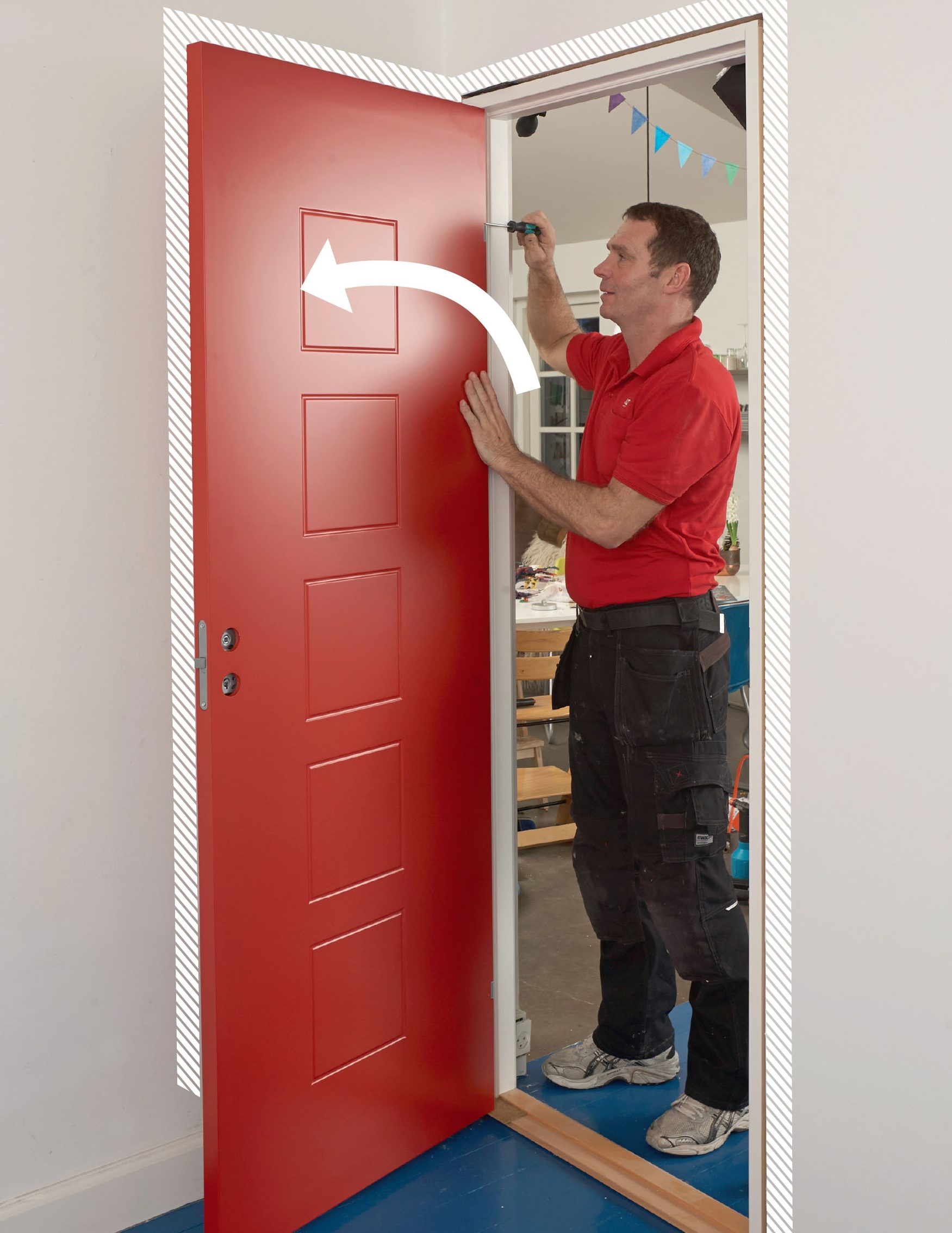 Lydtett innerdør: Lydtett dør og karm