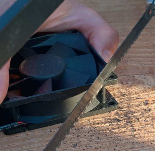 Solcelle ventilator: Tilpas ventilatoren