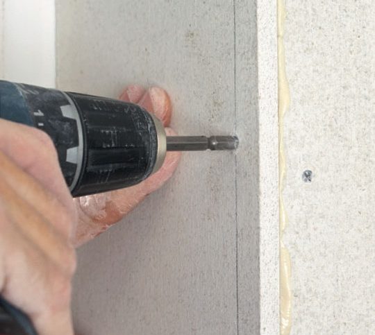 Varmväggsskivor: När skivan har trycks fast