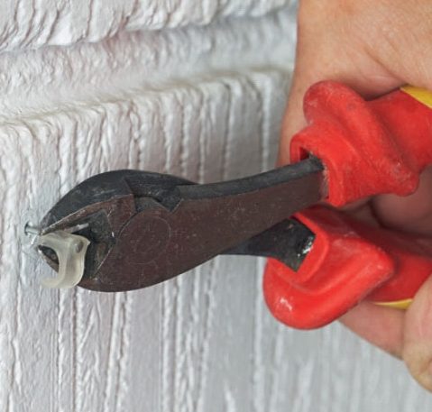 Varmveggsplater: Rens veggen