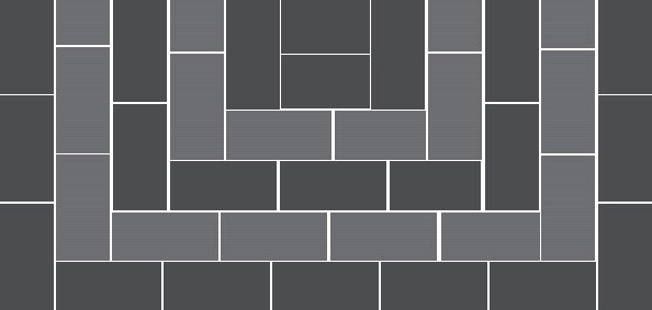 Klinker trappa: Hörnen är här viktiga