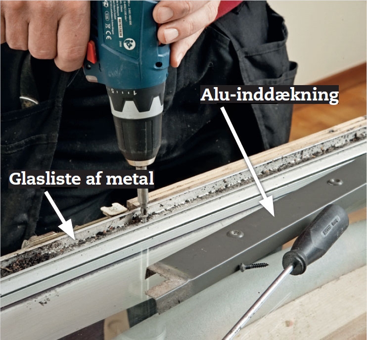 Udskiftning af glas i velux vinduer