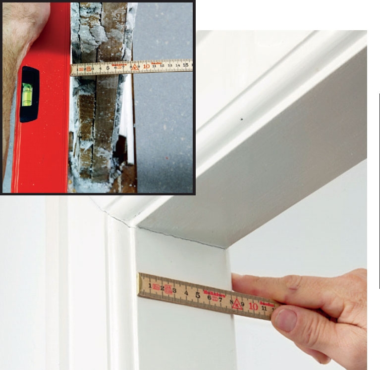 Ta bort dörren och res en vägg