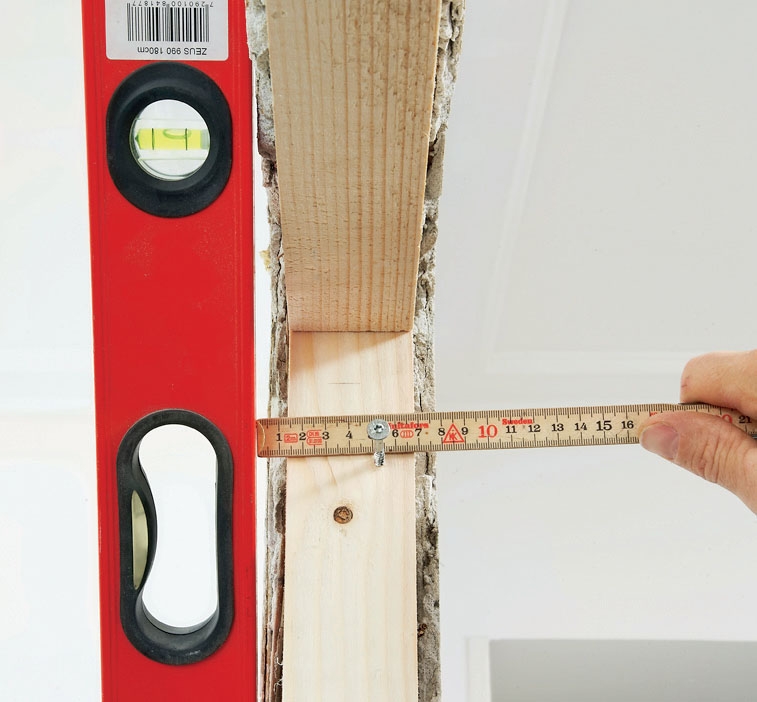 Ta bort dörren och res en vägg