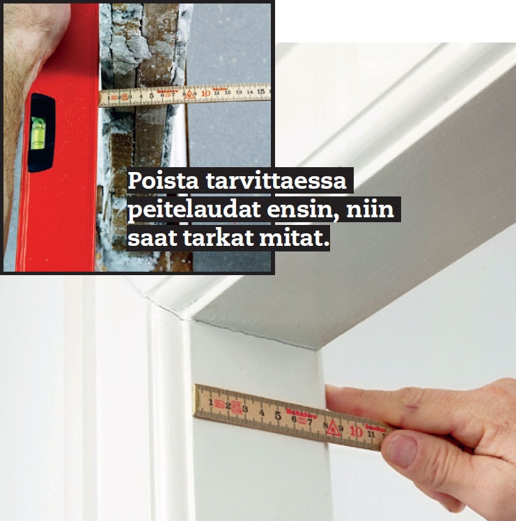 Oviaukon peittäminen