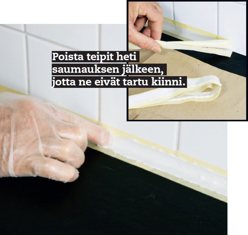 Laatoitus vanhan laatan päälle