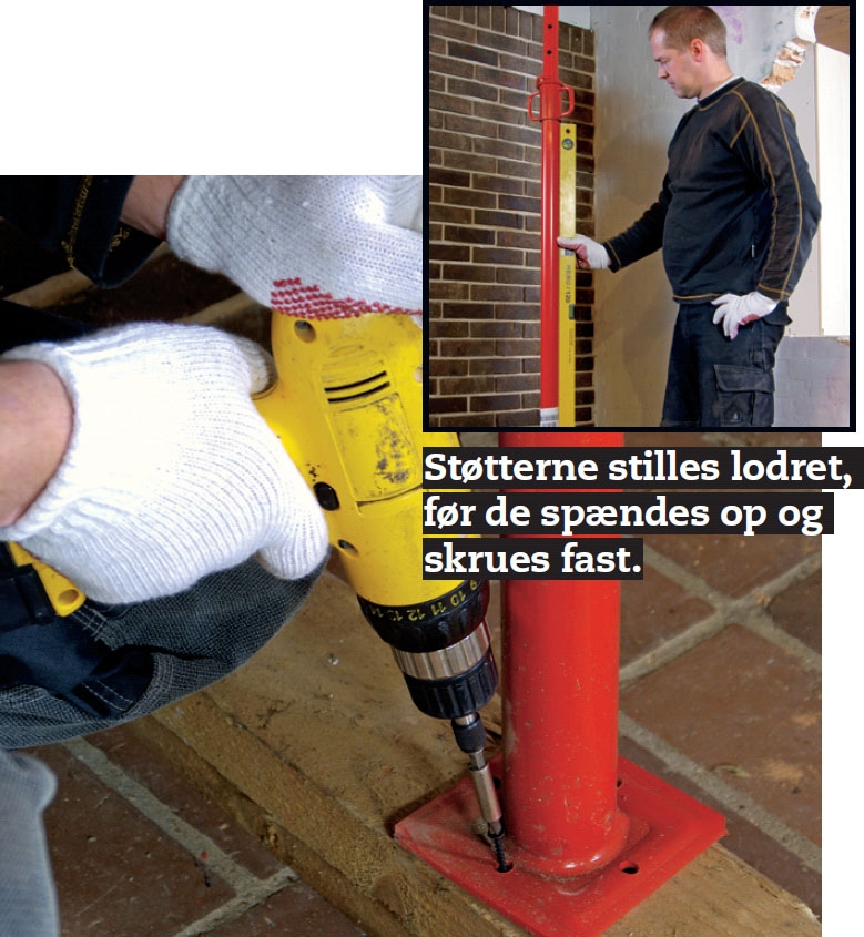 Sådan fjerner du en bærende væg