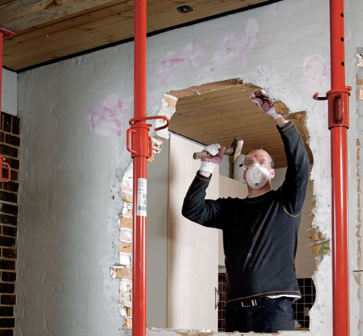 Sådan fjerner du en bærende væg