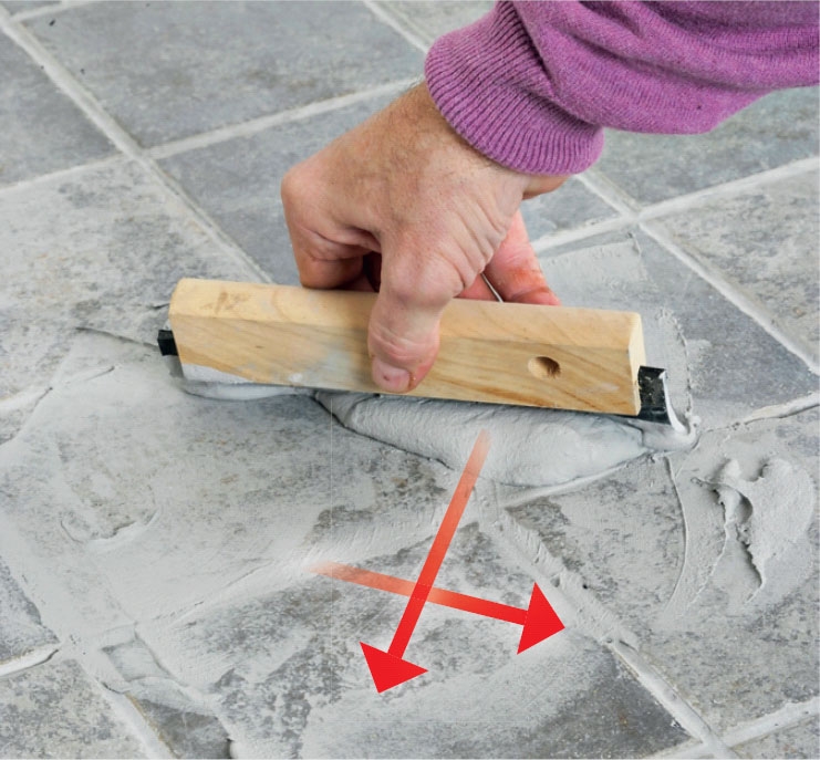 Mørtelfuge badeværelse