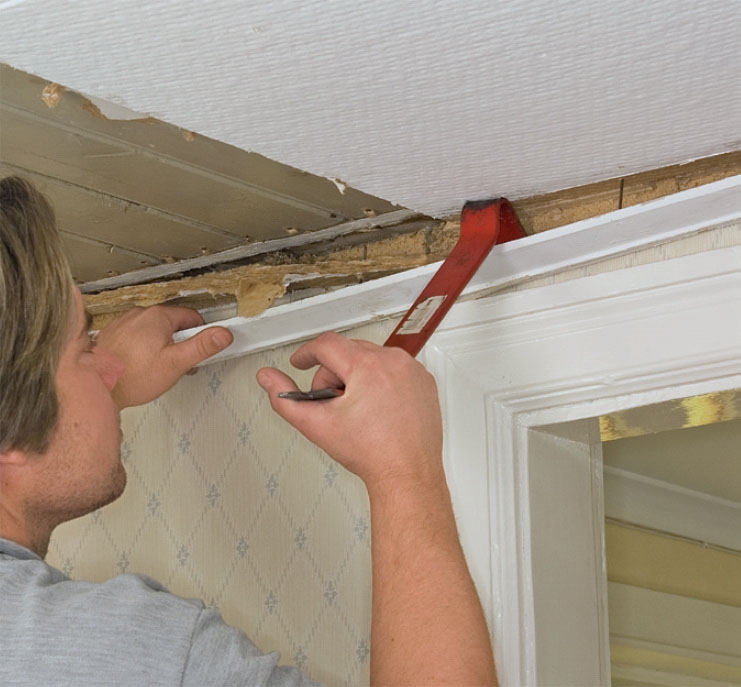 Fjern lister på profilloft