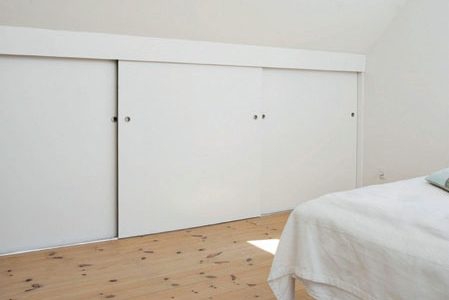 Bygge garderobe skråtak