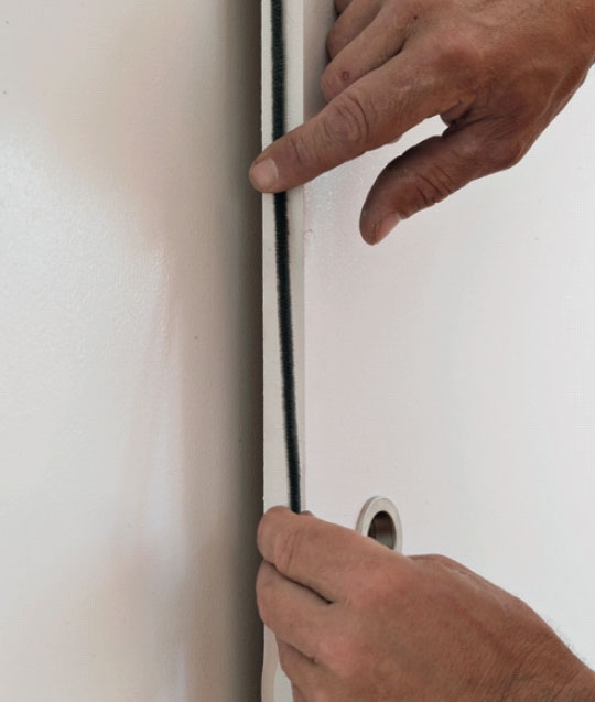 Skyvedører skråtak