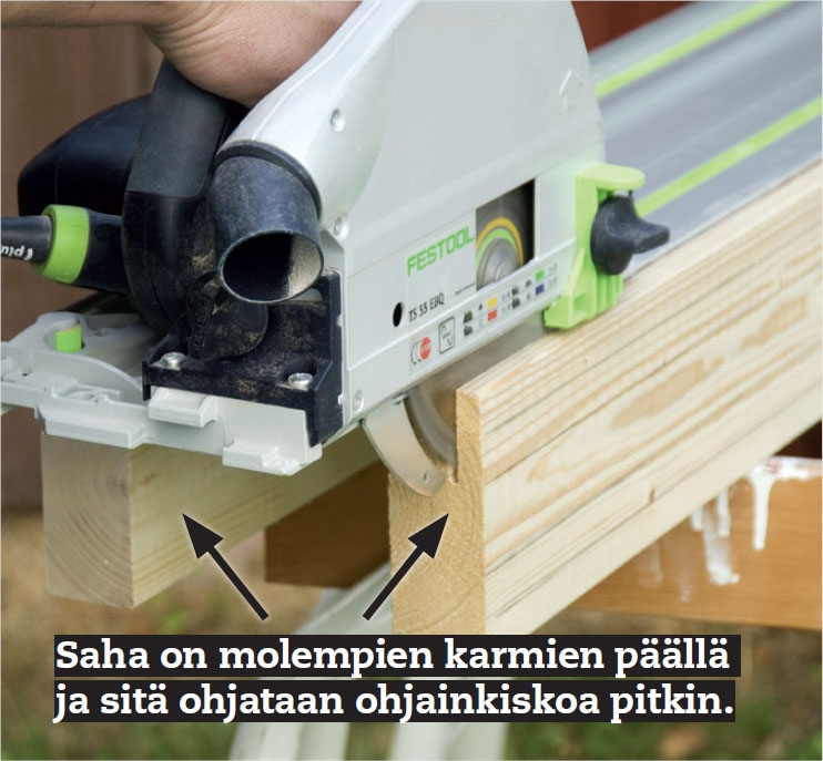 Uusi karmi vanhaan oveen