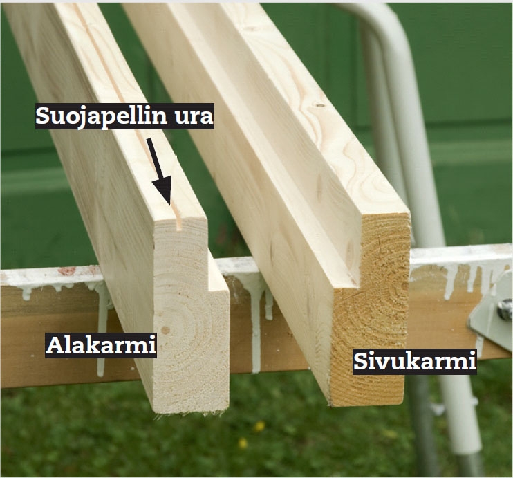 Uusi karmi vanhaan oveen