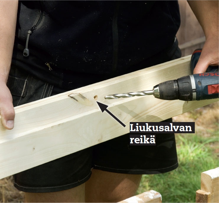 Uusi karmi vanhaan oveen