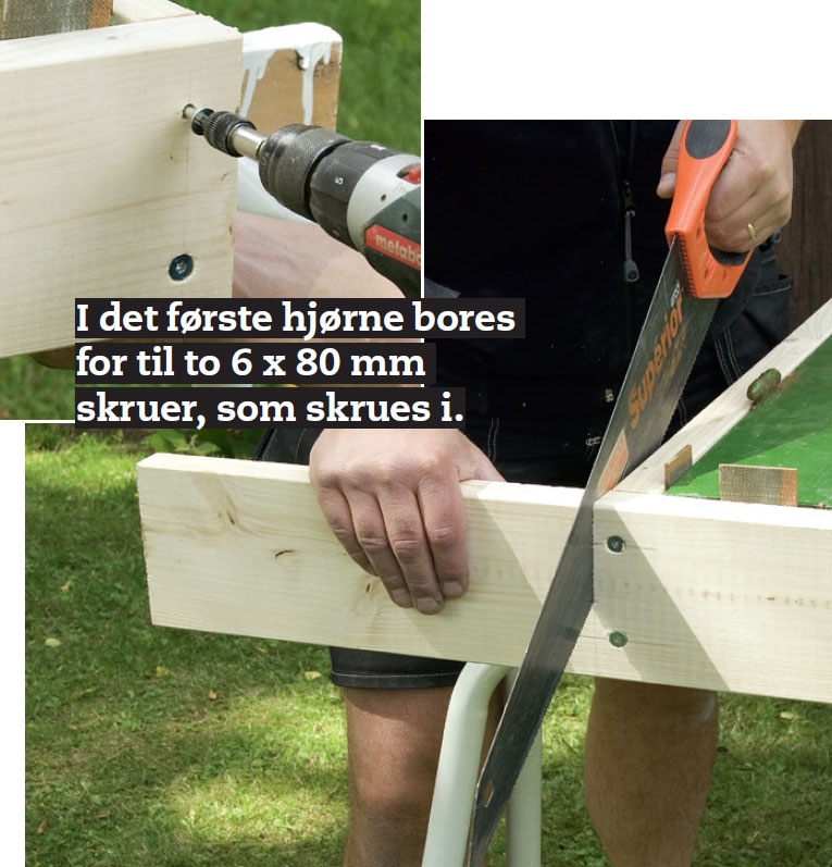 Bygge dørkarm til gammel dør