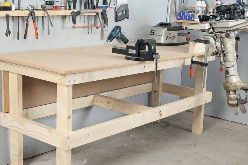 Solid arbeidsbord i sju enkle trinn