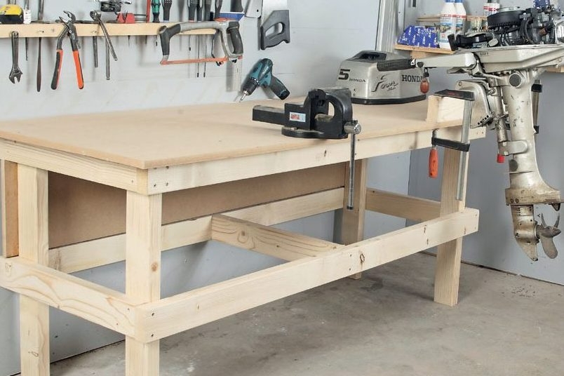 Stadigt arbetsbord i sju lätta steg