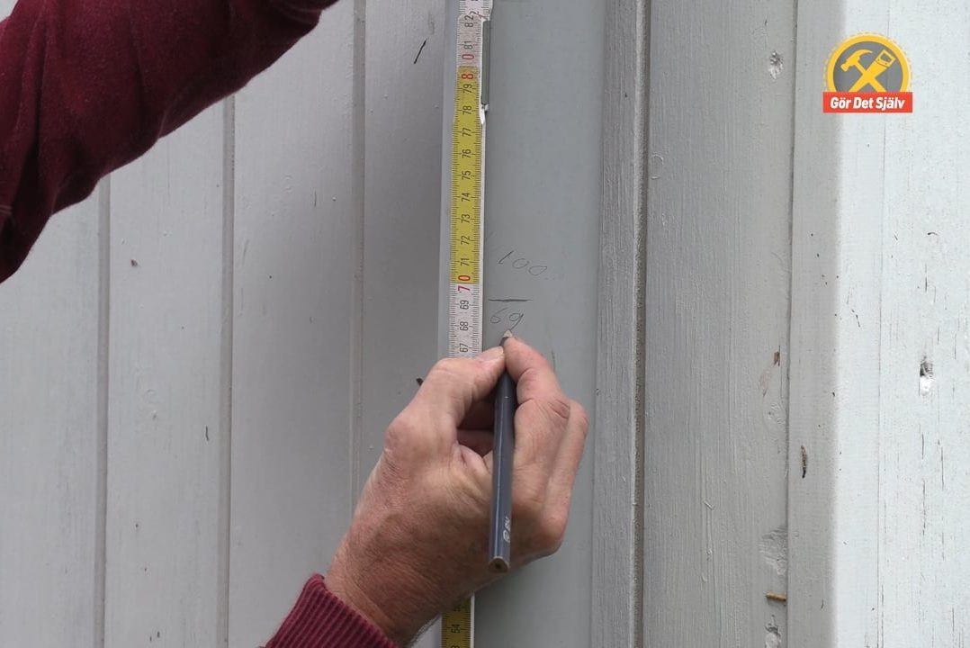 Dela upp långa mått i två