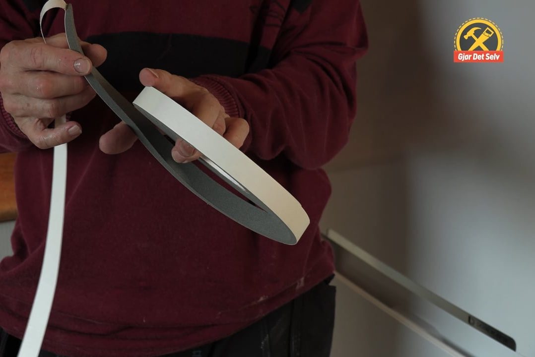 Frys en ekspanderende fugestrimmel