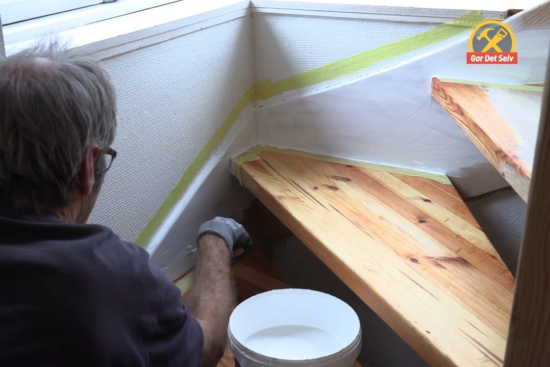 Skarp malingkant i indvendige hjørner