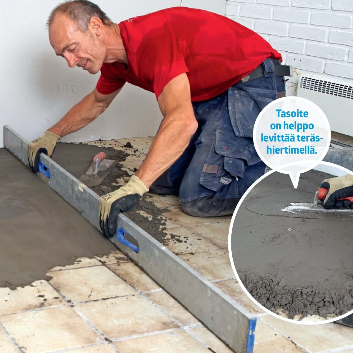 Tasoitemassa tarvitsee apua