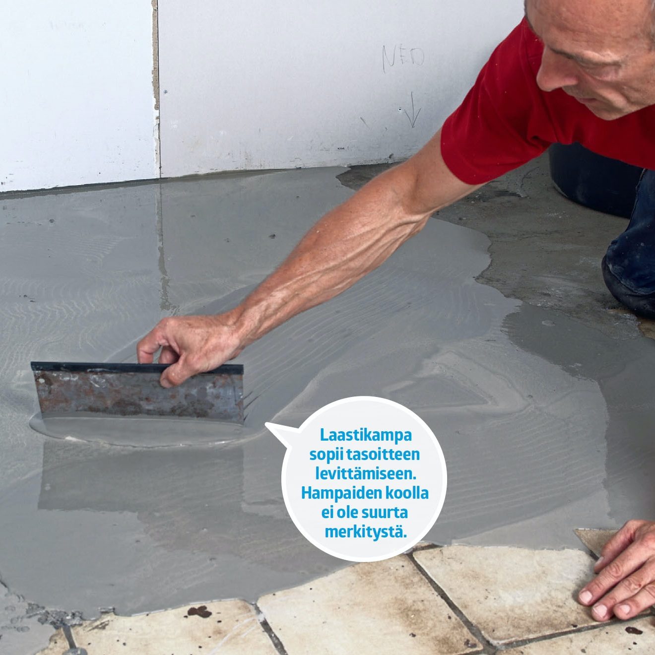 Tasoitemassa tarvitsee apua