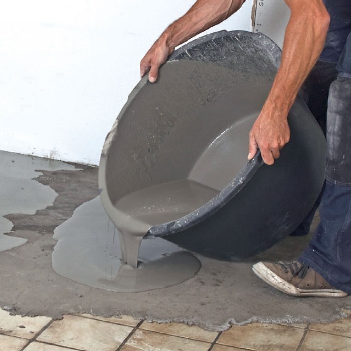 Självnivellerande spackelmassa