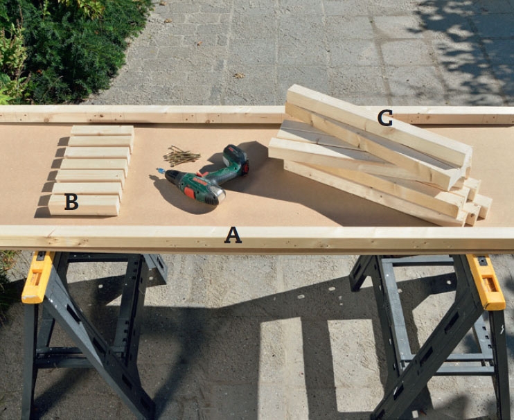 Byg Cykelstativ skrå