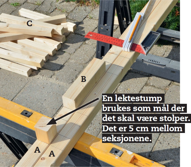 Bygge Hjemmelaget sykkelstativ