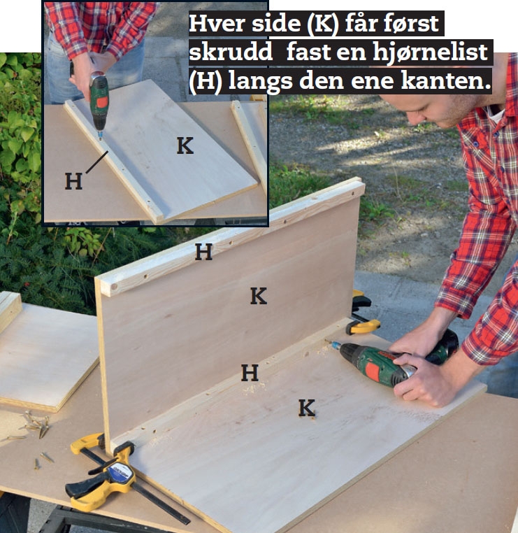 Bygge Hjemmelaget sykkelstativ