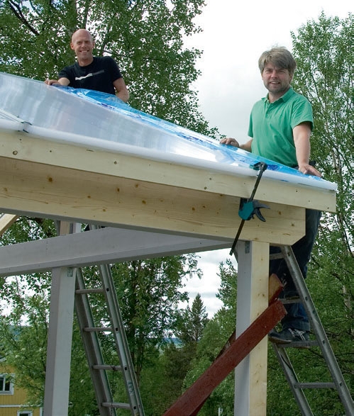 Byg selv udestue: Den yderste tagplade