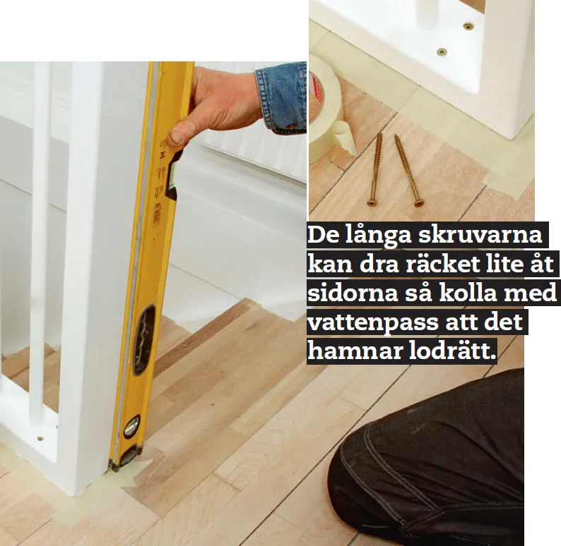 Stabilt räcke framför trappan | gds.se